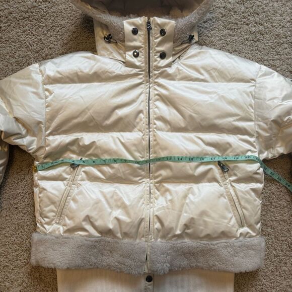 BOGNER Mia shearling-trimmed down ski jacket Women’s US 4 - Picture 11 of 16